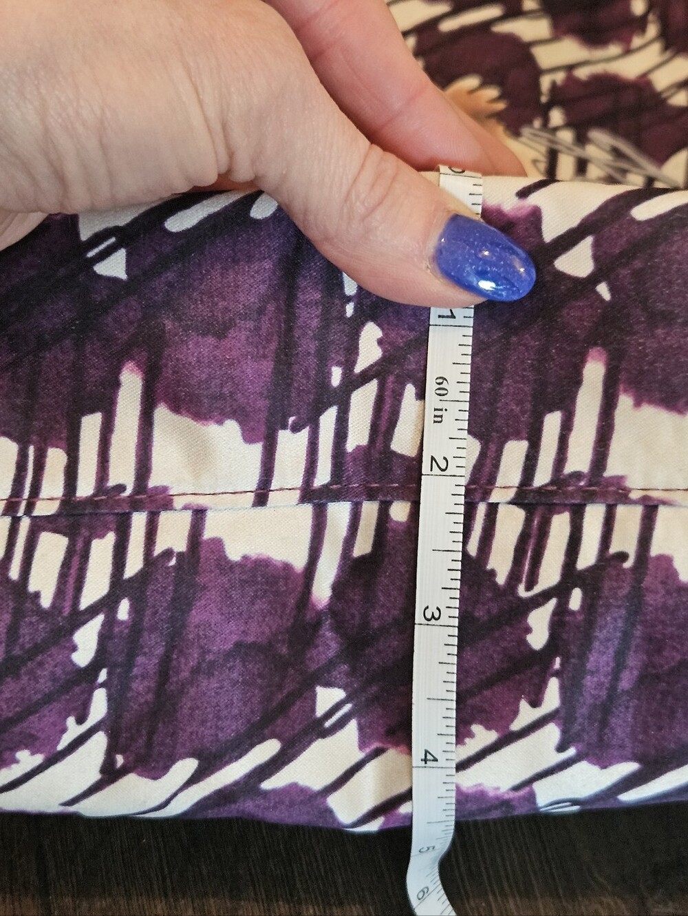 Henri Bendel NYC Fashion Illustration Purple Graphic Tote Shopper Bag - Picture 12 of 16
